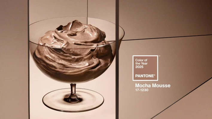 Kolor Pantone 2025 Mocha Mousse jako synonim komfortu i domowości we wnętrzach